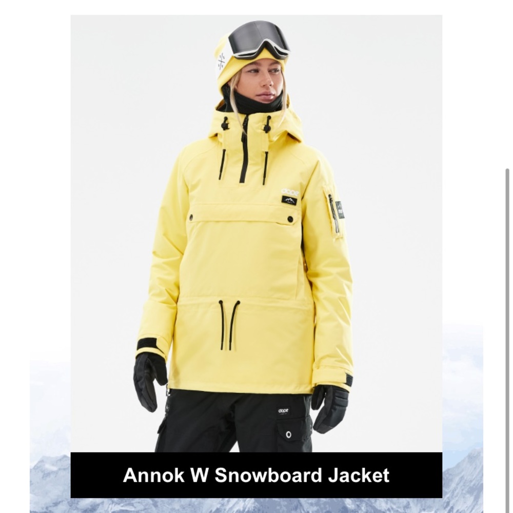 DOPE SNOW jacket.